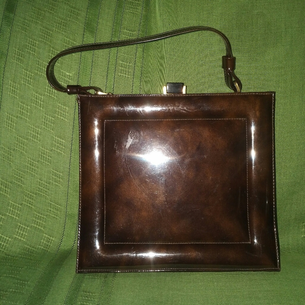 Viki Original Vintage Purse / Handbag, Brown